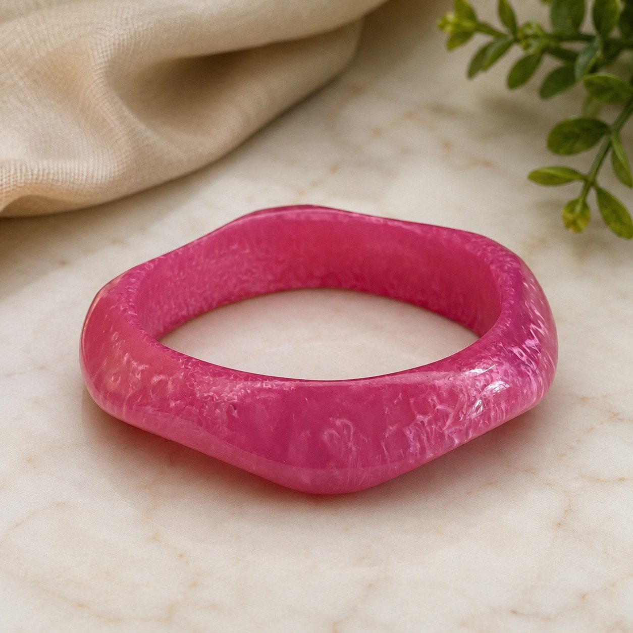 Fashion Resin Statement Bangle