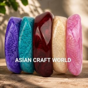 Elegant Resin Fashion Bangle