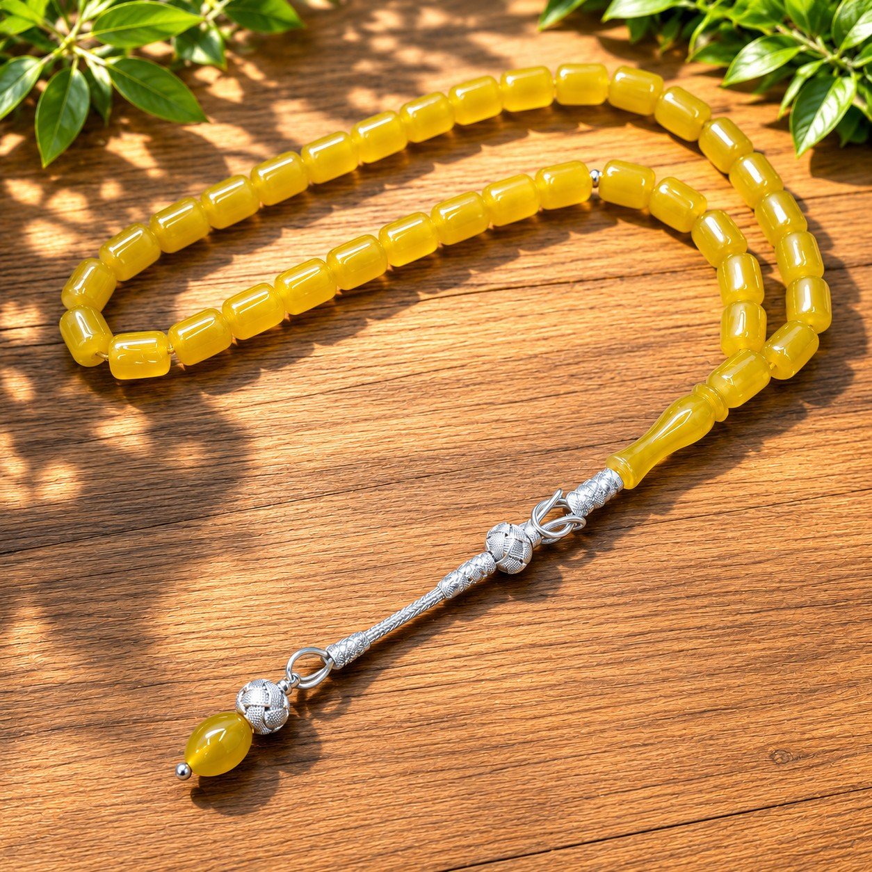 Luxury Faturan Style Red Amber Tasbih Manufacturer India