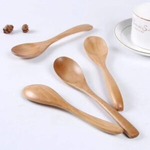 Oval Spoon Shape Round Bowl Spoon Shape Ergonomic Curved Spoon