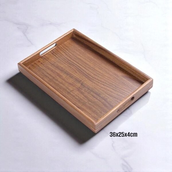 Wooden Tray Set - Image 3