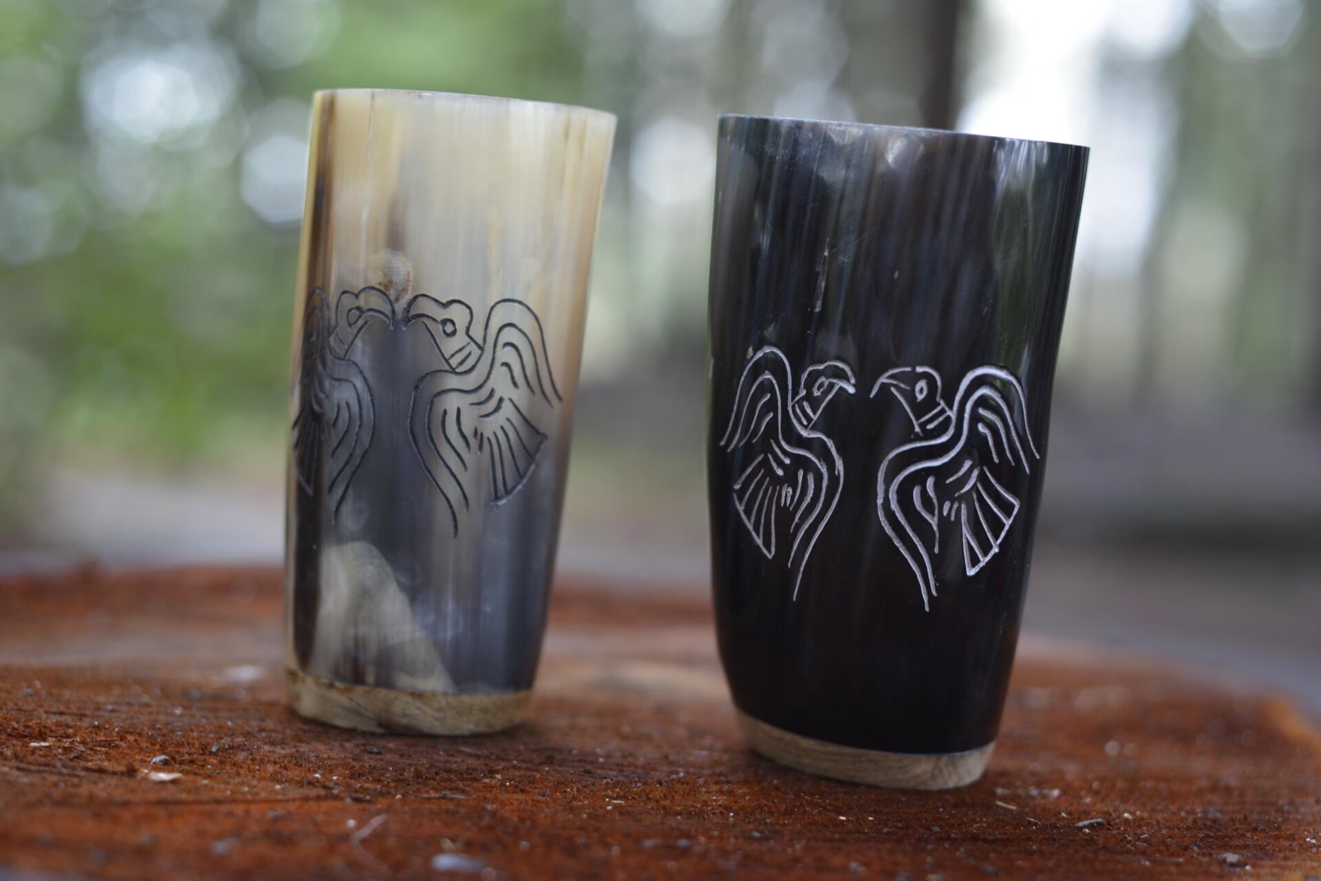 Ox Horn Drinking Cups - Image 3