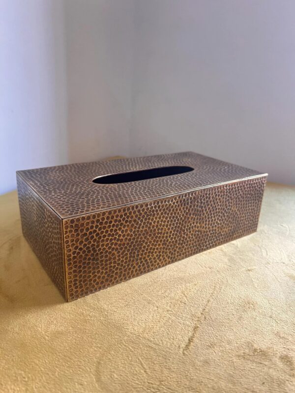 Brass Tissue Box