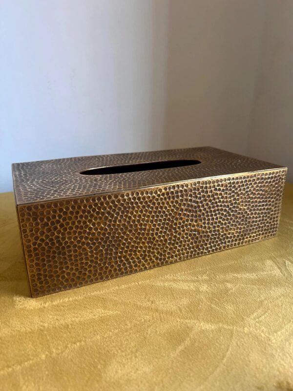 Brass Tissue Box - Image 2