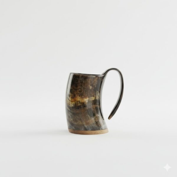 Ox Horn Drinking Mug