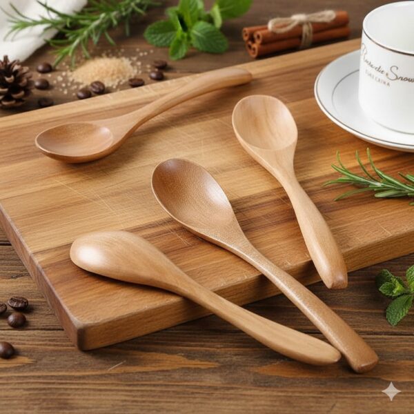 handcrafted wooden utensils